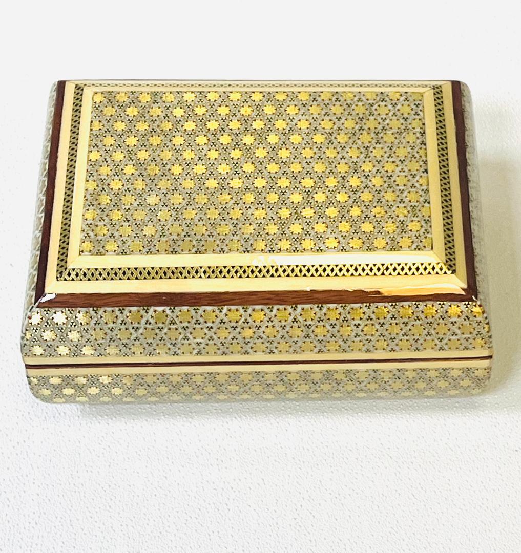 جعبه جا جواهری تمام خاتم