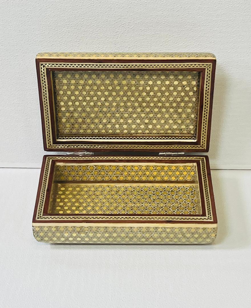 جعبه جا جواهری تمام خاتم