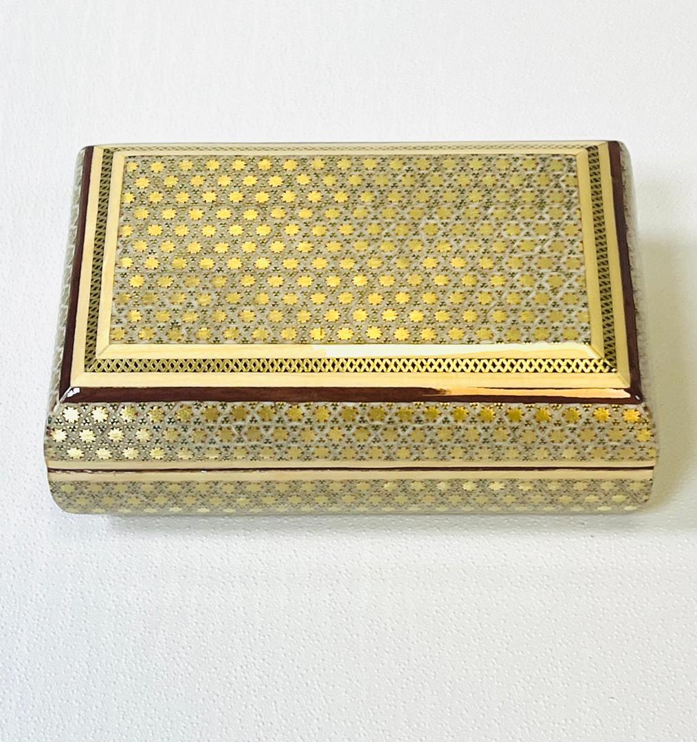 جعبه جا جواهری تمام خاتم