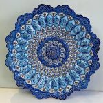 بشقاب مینا 25 سانتی