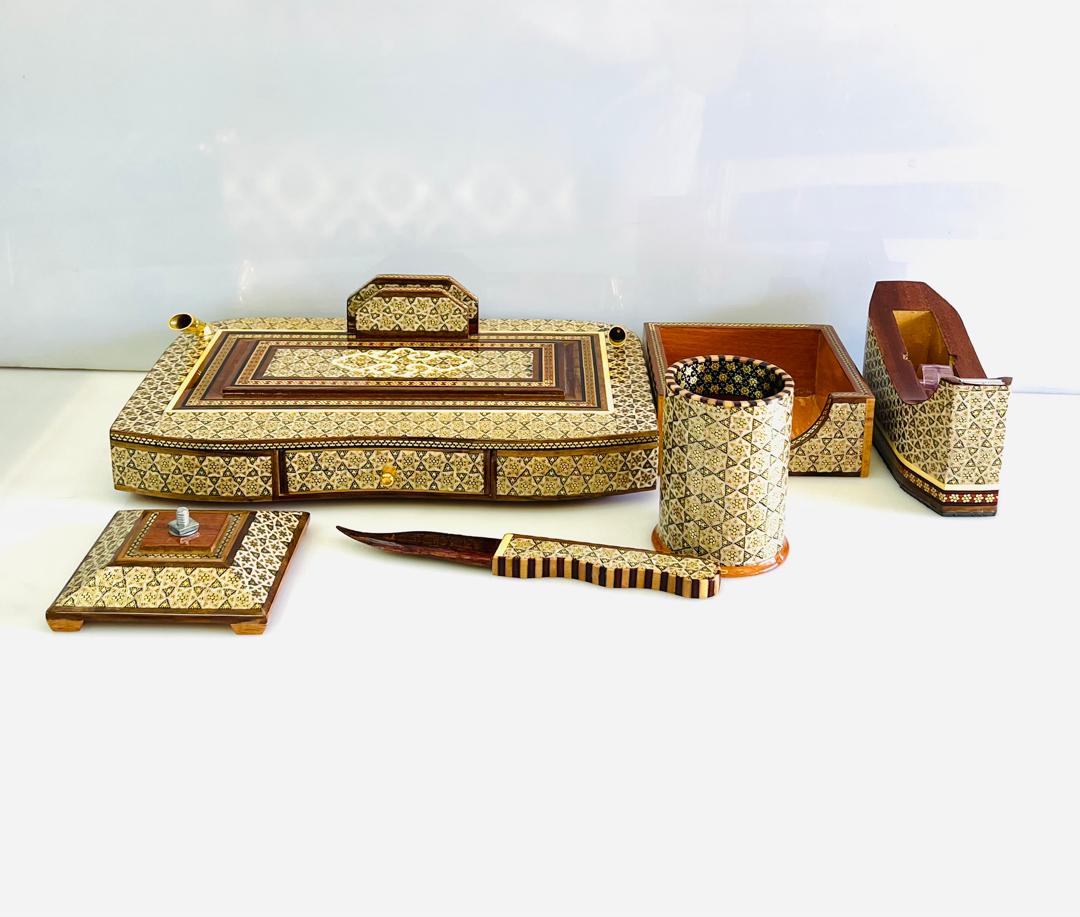 ست اداری رومیزی خاتم اعلا