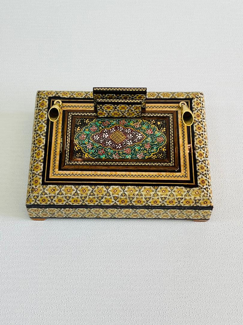 جا قلمی خاتم لولادار 15 در 20