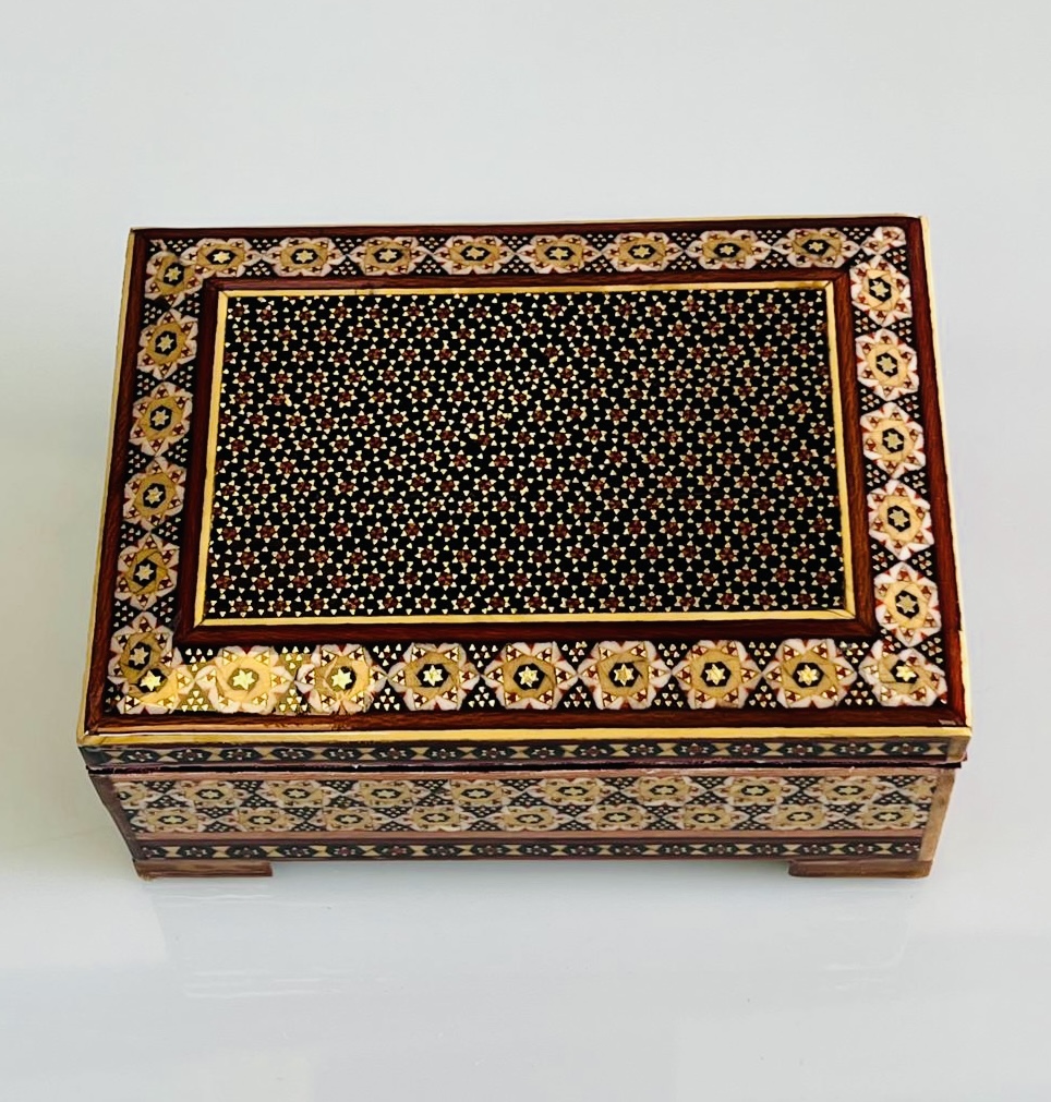 جعبه جا جواهری خاتم