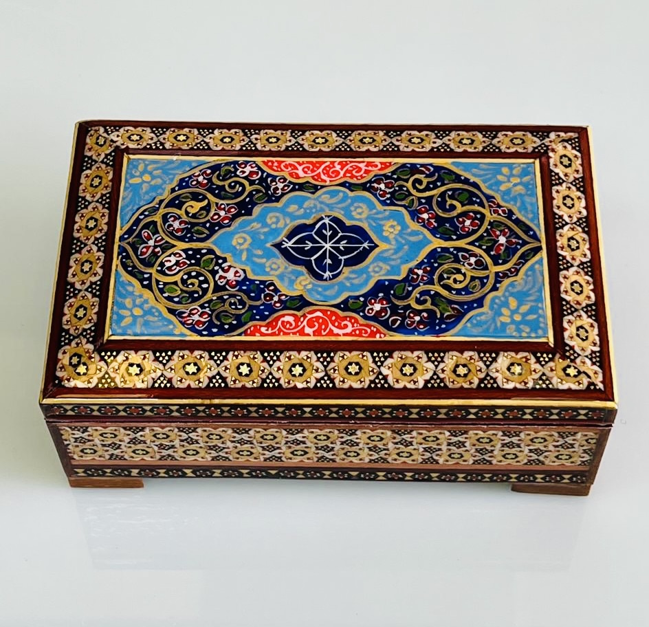 جا جواهری خاتم رو نقاشی تذهیب