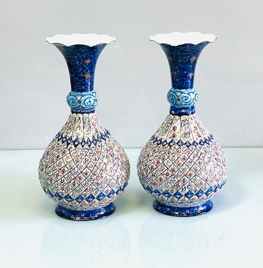 گلدان مینا طرح ریز اعلا